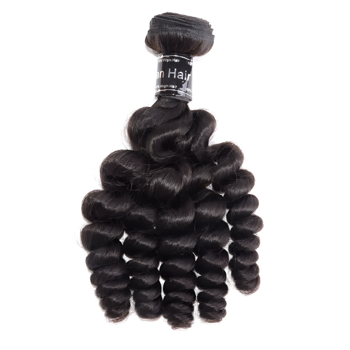 Loose Curly Virgin Hair with 4X4 Closure- Bundle of 4