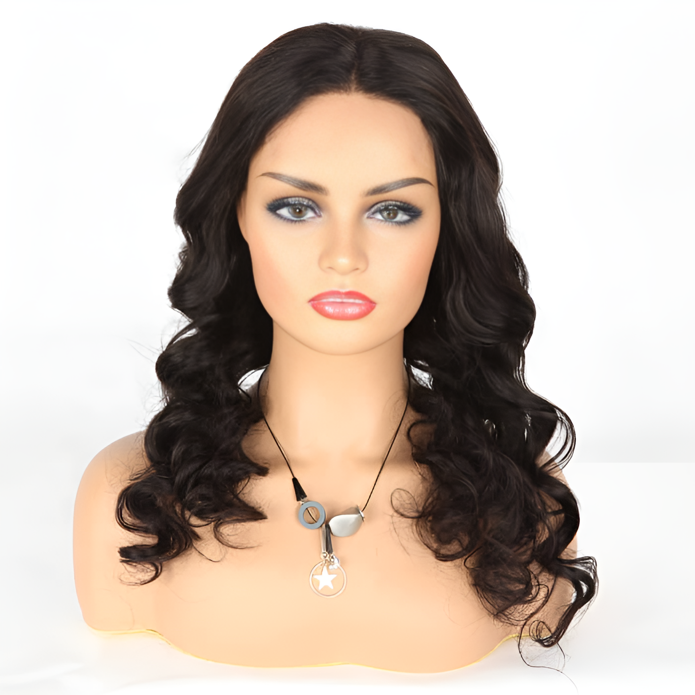 Loose Wave Natural Black 13X4 - Frontal Glue less Wig