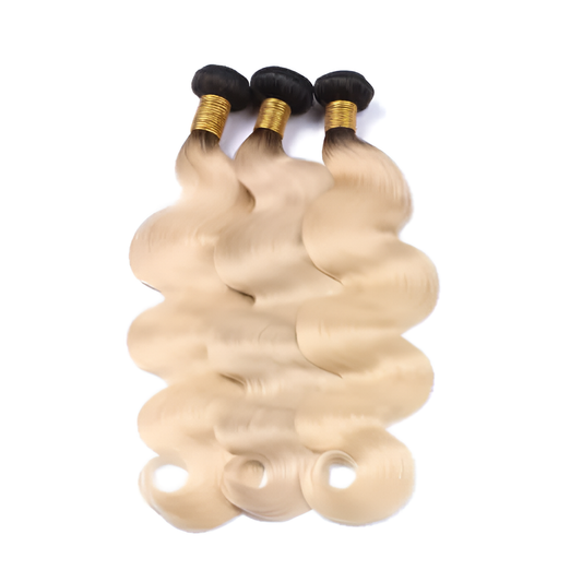 Body Wave Ombre Blonde-613 Hair - Bundle of 3