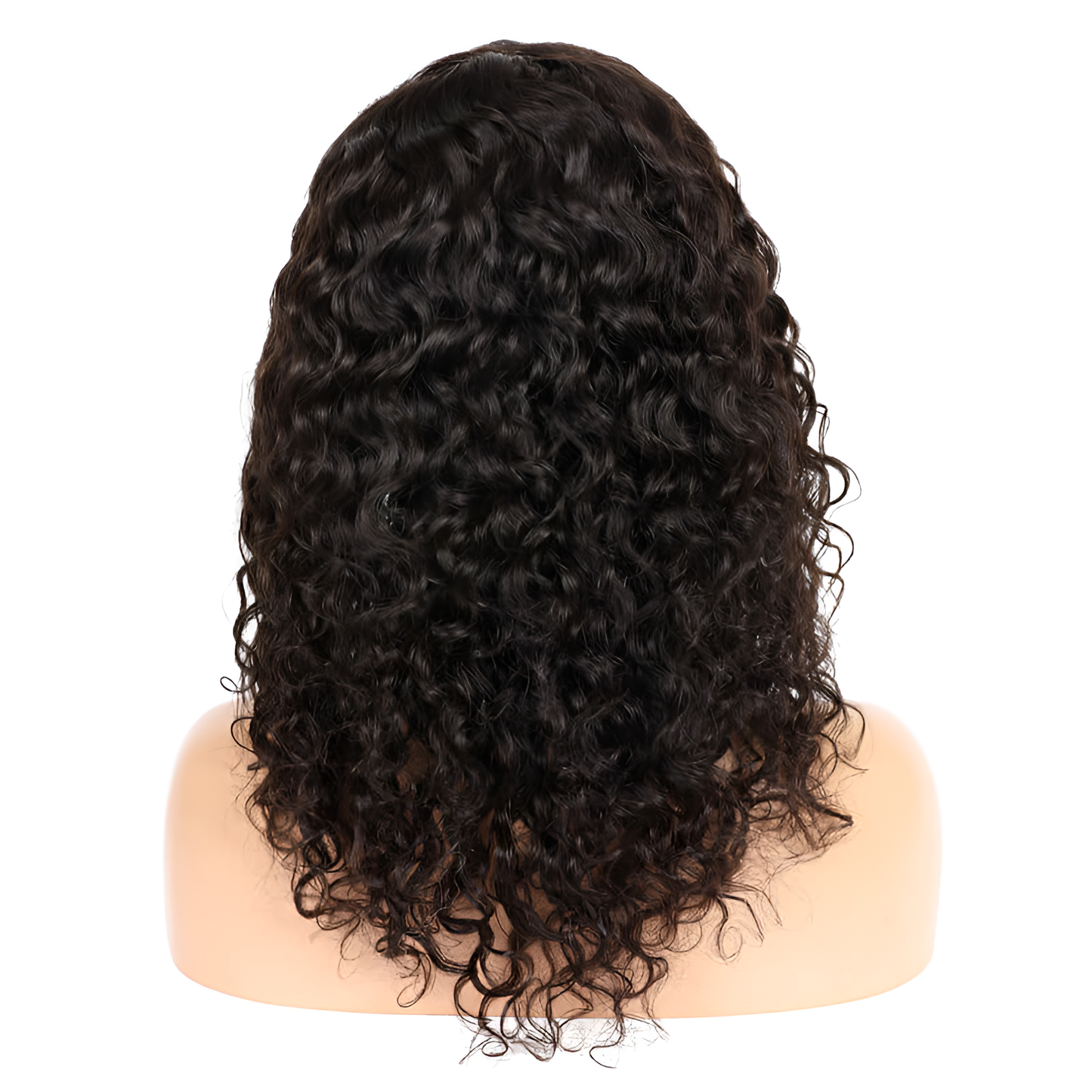 Water Wave Natural Black 13X4 - Frontal Glue less Wig