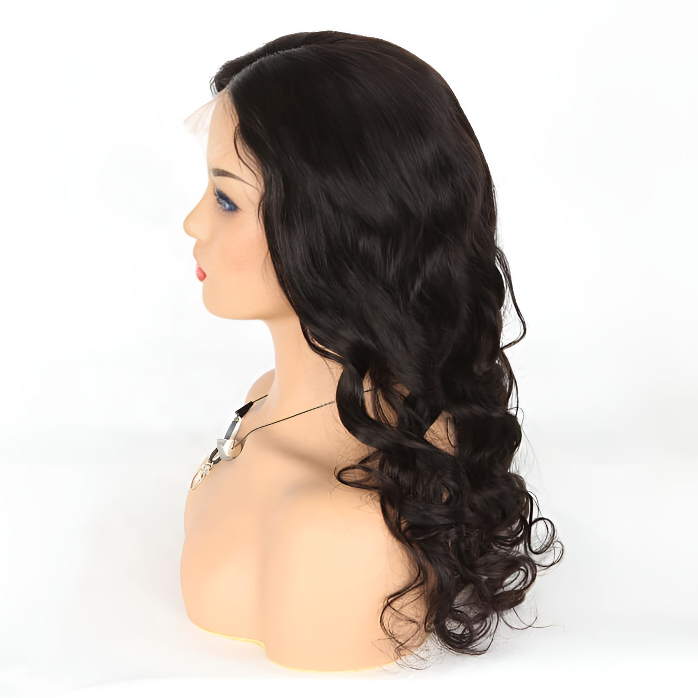 Loose Wave Natural Black 13X4 - Frontal Glue less Wig