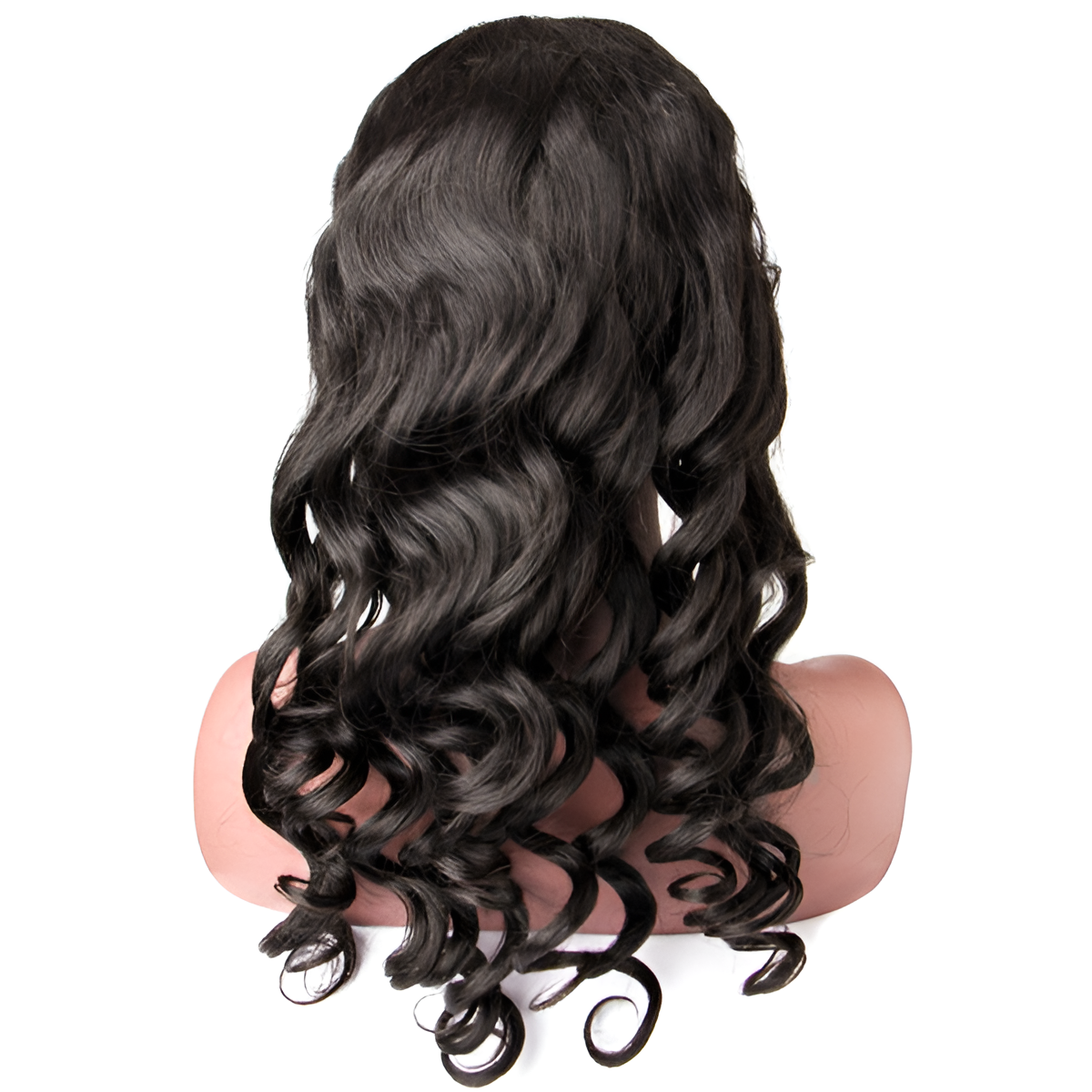 Loose Wave Natural Black 13X6 - Frontal Glue less Wig