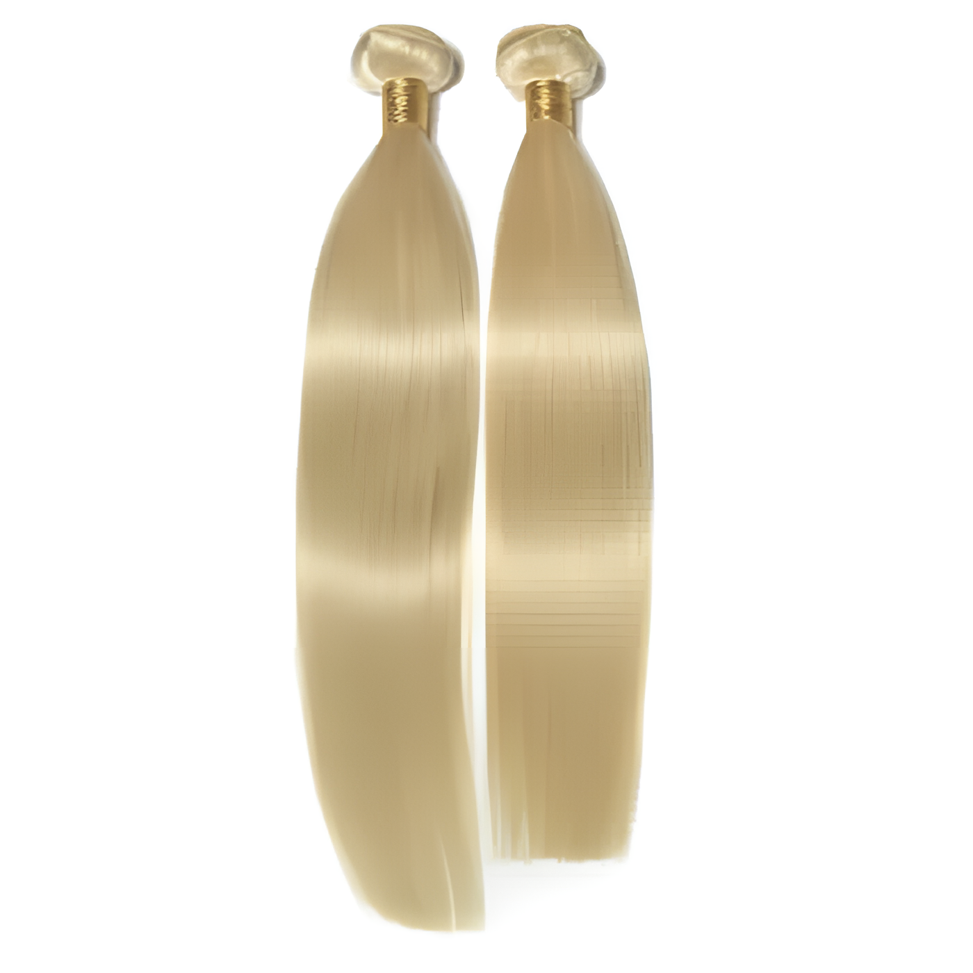 Straight Blonde-613 Hair - Bundle of 3