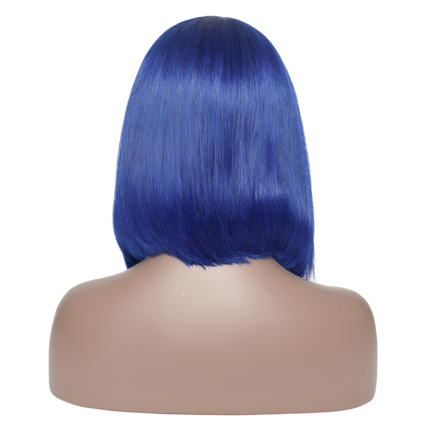 Straight Blue 13x4-Lace Front Bob Wig