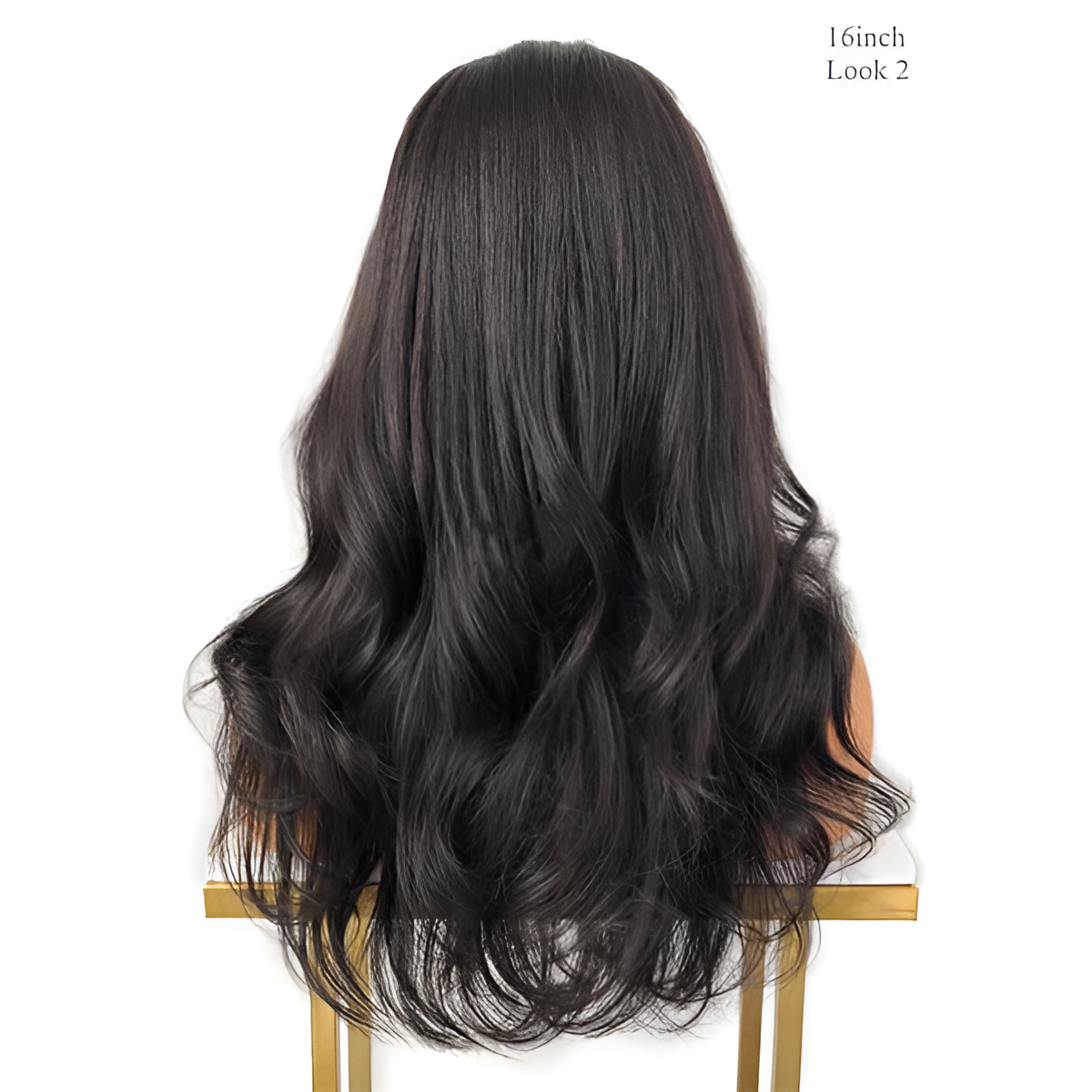 Body Wave Natural Black 13X6 - Frontal Glue less Wig