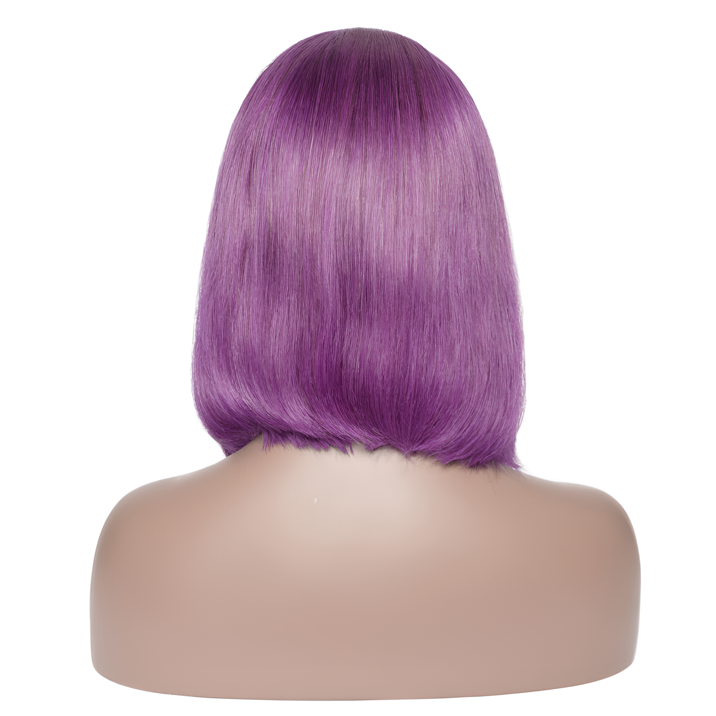 Straight Purple 13x4-Lace Front Bob Wig