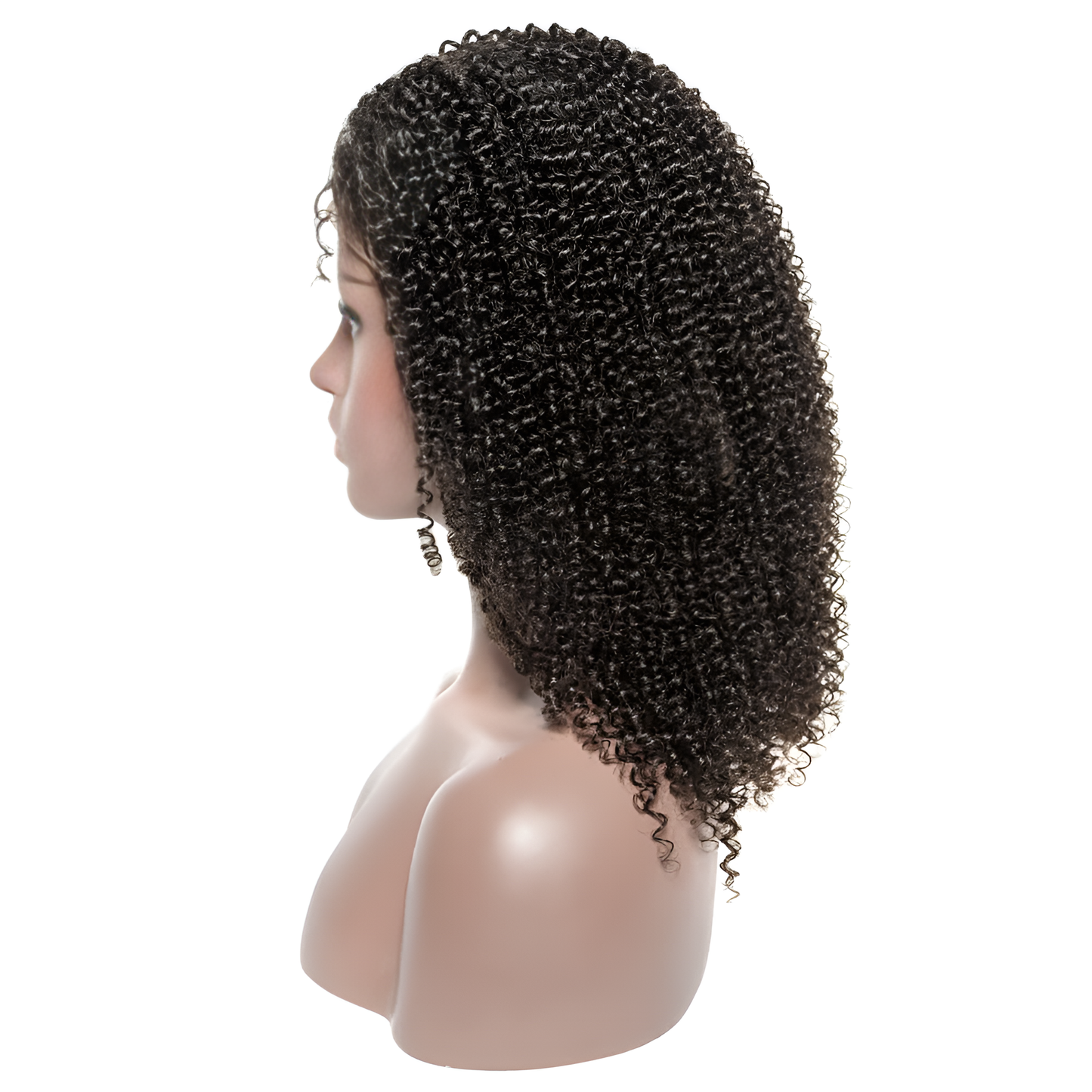 Afro Curly Natural Black Bob Wig