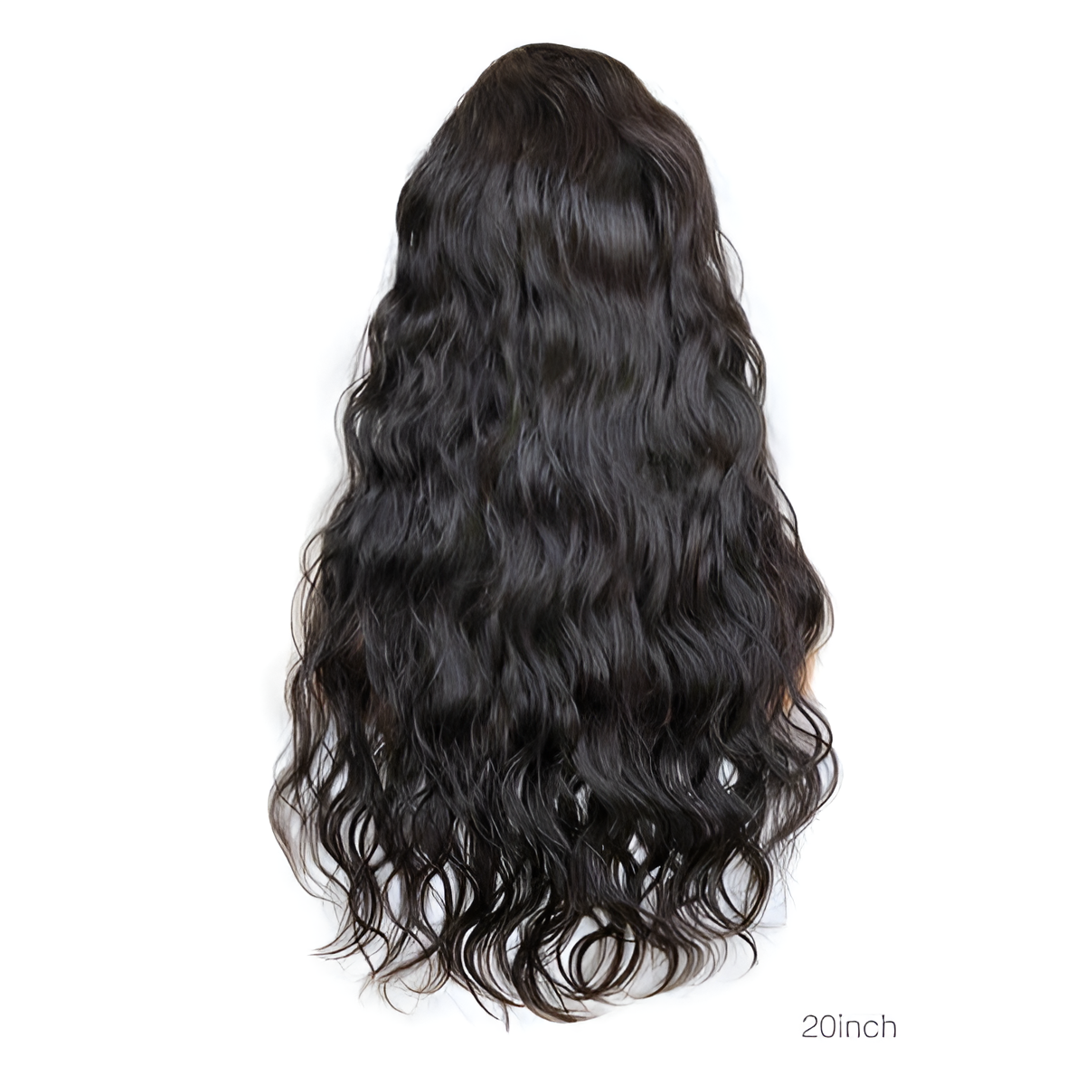 Natural Wave Natural Black 13X6-Frontal Glue less Wig