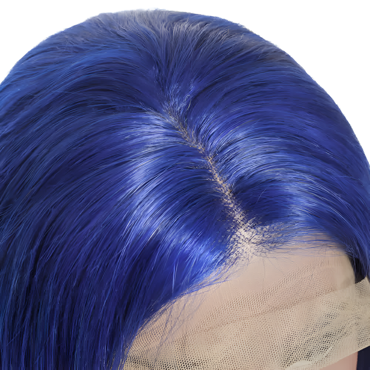 Straight Blue 13x4-Lace Front Bob Wig