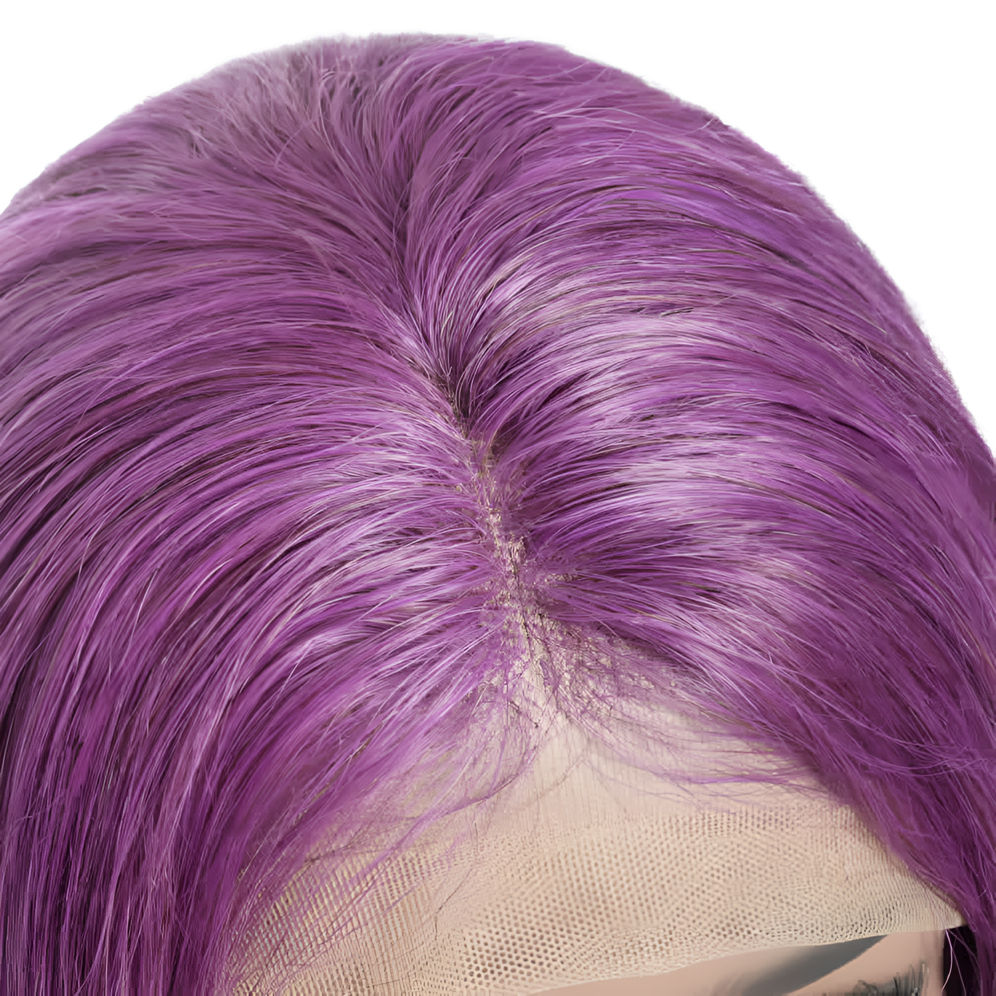 Straight Purple 13x4-Lace Front Bob Wig