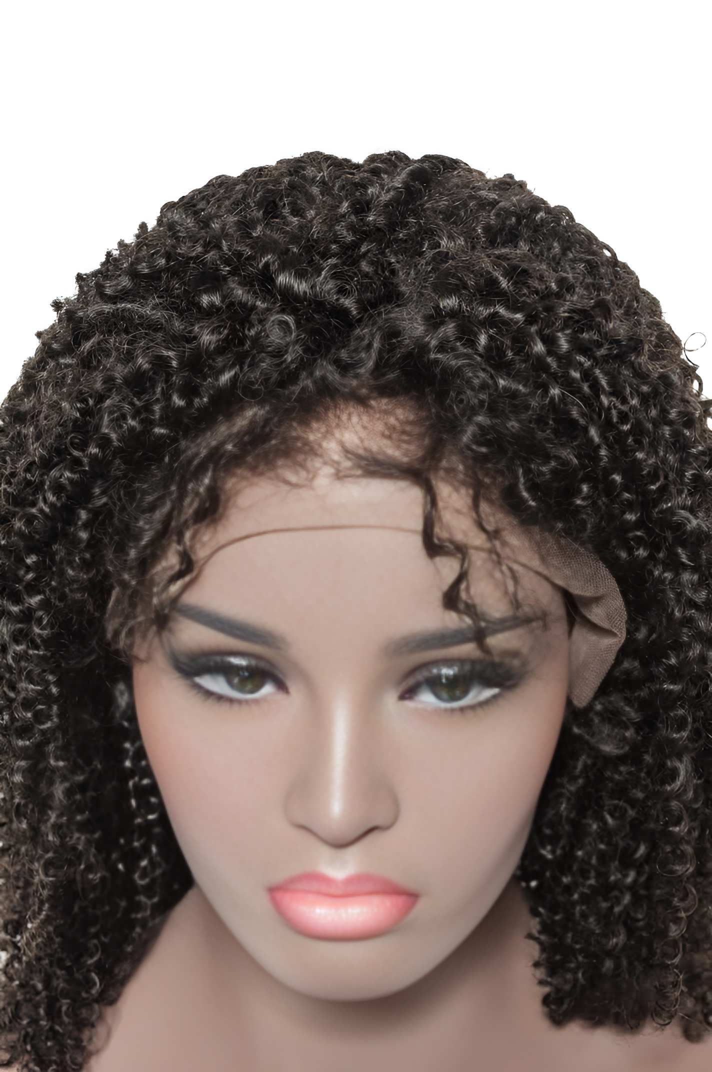 Afro Curly Natural Black Bob Wig